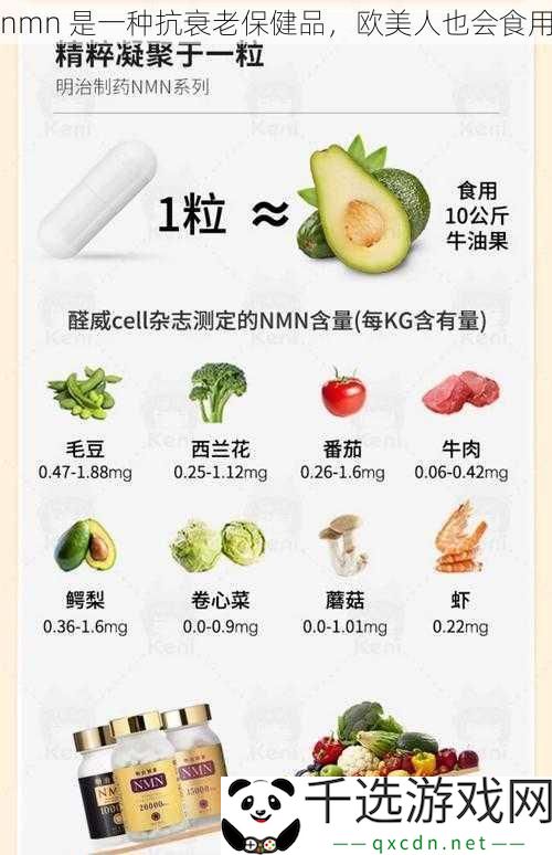 nmn-是一种抗衰老保健品-欧美人也会食用