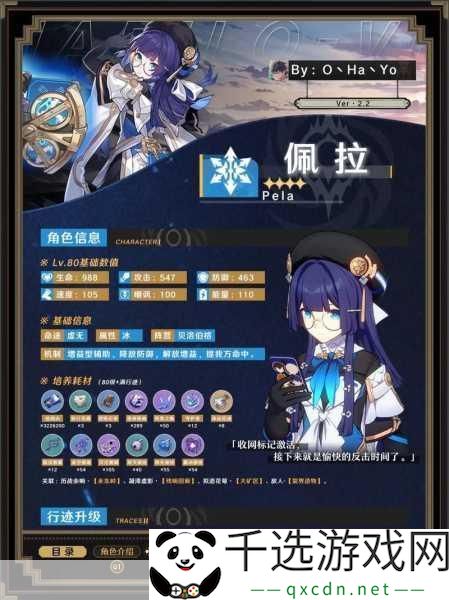 崩坏星穹铁道佩拉-解锁光锥搭配的无限可能