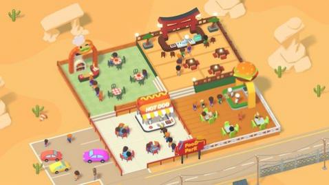 空闲食品公园大亨汉化版游戏