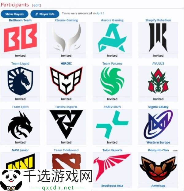 DOTA2 PGL瓦拉几亚S4前瞻！直邀参赛队伍一览