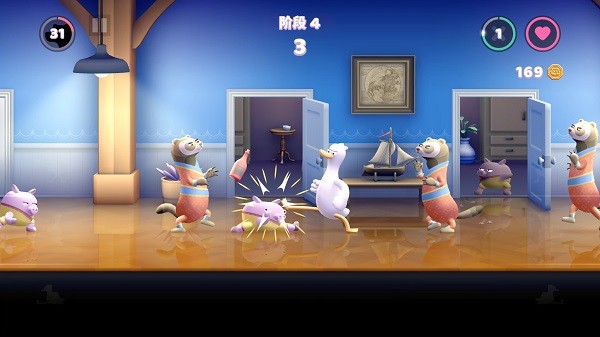 鹅鸭揍国际服(Punch Kick Duck)游戏