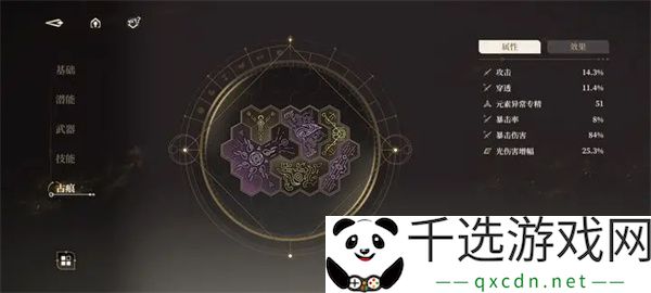 黑色信标属性增幅作用介绍说明