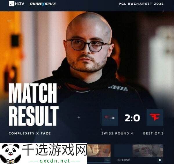 CS2 PGL布加勒斯特第四日赛果！FURIA遗憾离开赛场！
