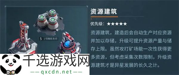 群星纪元不同设施具体作用介绍说明