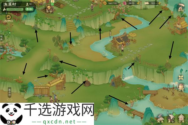 桃源记2鱼溪村建设材料介绍说明